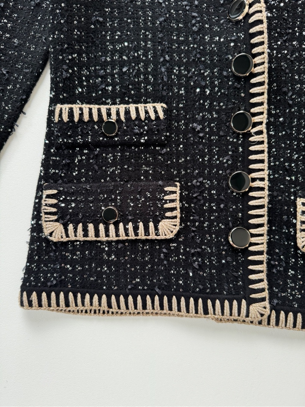 Veronica Beard Ceriani Knit Jacket | EXTRA SMALL NWT - Picture 8 of 12